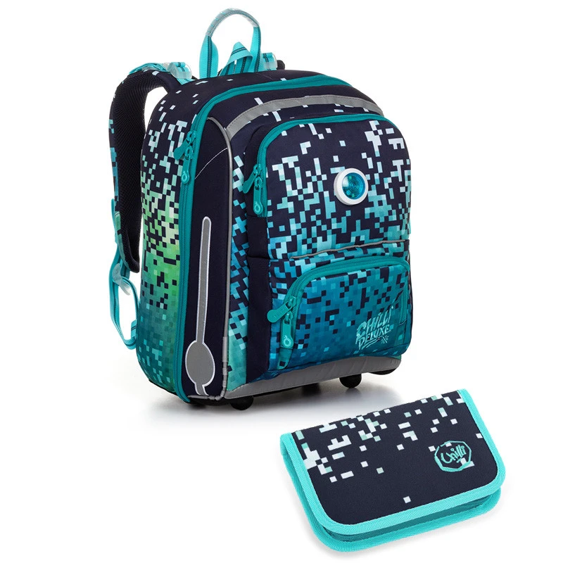 Schulaktentasche Mit Federmäppchen Topgal BEBE 21012 B 1 Schulaktentasche Mit Federmäppchen Topgal BEBE 21012 B