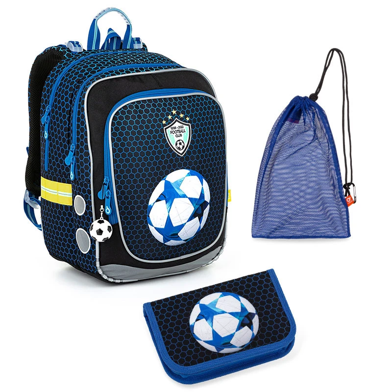 Schulset Topgal ENDY 22016 B - Schulrucksack + Federmäppchen + Schuhbeutel 1 Schulset Topgal ENDY 22016 B - Schulrucksack + Federmäppchen + Schuhbeutel