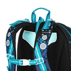Großes Schulset Topgal MIRA 22020 B - Schulrucksack + Federmäppchen + Schuhbeutel + Regenhülle -Topgal 63259