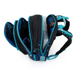 Großes Schulset Topgal MIRA 22020 B - Schulrucksack + Federmäppchen + Schuhbeutel + Regenhülle -Topgal 63266