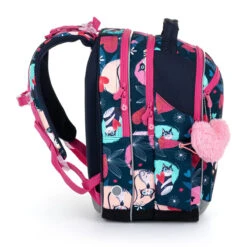 Großes Schulset Topgal COCO 22054 G - Schulrucksack + Federmäppchen + Schuhbeutel + Regenhülle -Topgal 71708