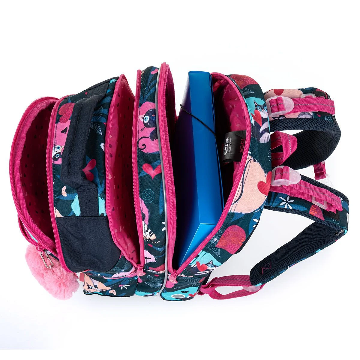 Schulset Topgal COCO 22054 G - Schulrucksack + Federmäppchen + Schuhbeutel 12 Schulset Topgal COCO 22054 G - Schulrucksack + Federmäppchen + Schuhbeutel – Bild 12