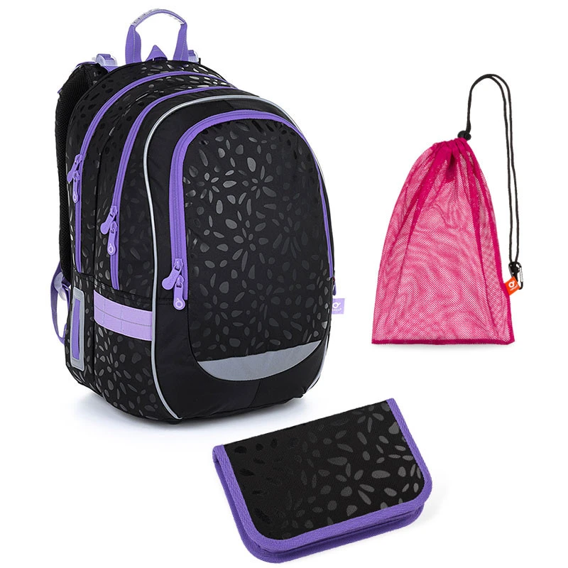 Schulset Topgal CODA 23007 G - Schulrucksack + Federmäppchen + Schuhbeutel 1 Schulset Topgal CODA 23007 G - Schulrucksack + Federmäppchen + Schuhbeutel