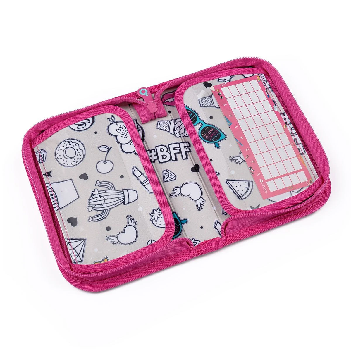 Großes Schulset Topgal BEBE 23001 G - Schulrucksack + Federmäppchen + Schuhbeutel + Regenhülle 18 Großes Schulset Topgal BEBE 23001 G - Schulrucksack + Federmäppchen + Schuhbeutel + Regenhülle – Bild 18