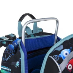 Großes Schulset Topgal BEBE 23011 B - Schulrucksack + Federmäppchen + Schuhbeutel + Regenhülle -Topgal 72613