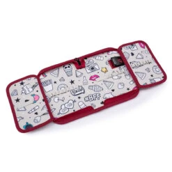 Großes Schulset Topgal MIRA 23009 G - Schulrucksack + Federmäppchen + Schuhbeutel + Regenhülle -Topgal 72836