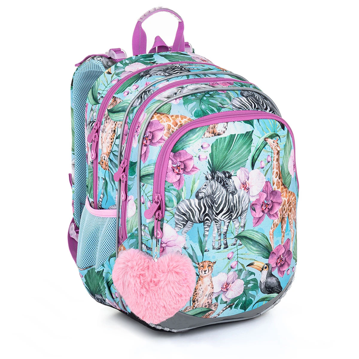 Großes Schulset Topgal ELLY 23004 G - Schulrucksack + Federmäppchen + Schuhbeutel + Regenhülle 2 Großes Schulset Topgal ELLY 23004 G - Schulrucksack + Federmäppchen + Schuhbeutel + Regenhülle – Bild 2