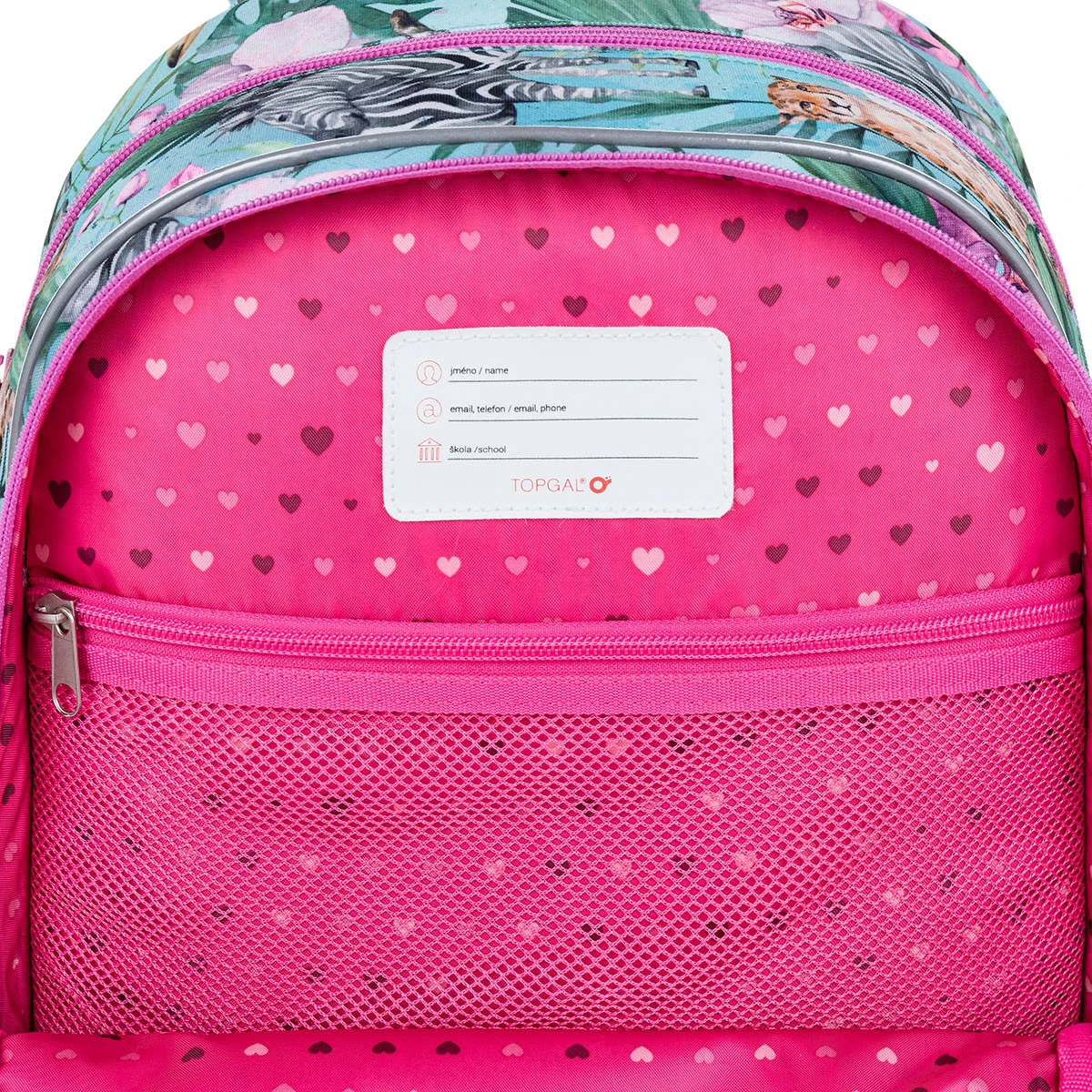 Großes Schulset Topgal ELLY 23004 G - Schulrucksack + Federmäppchen + Schuhbeutel + Regenhülle 13 Großes Schulset Topgal ELLY 23004 G - Schulrucksack + Federmäppchen + Schuhbeutel + Regenhülle – Bild 13