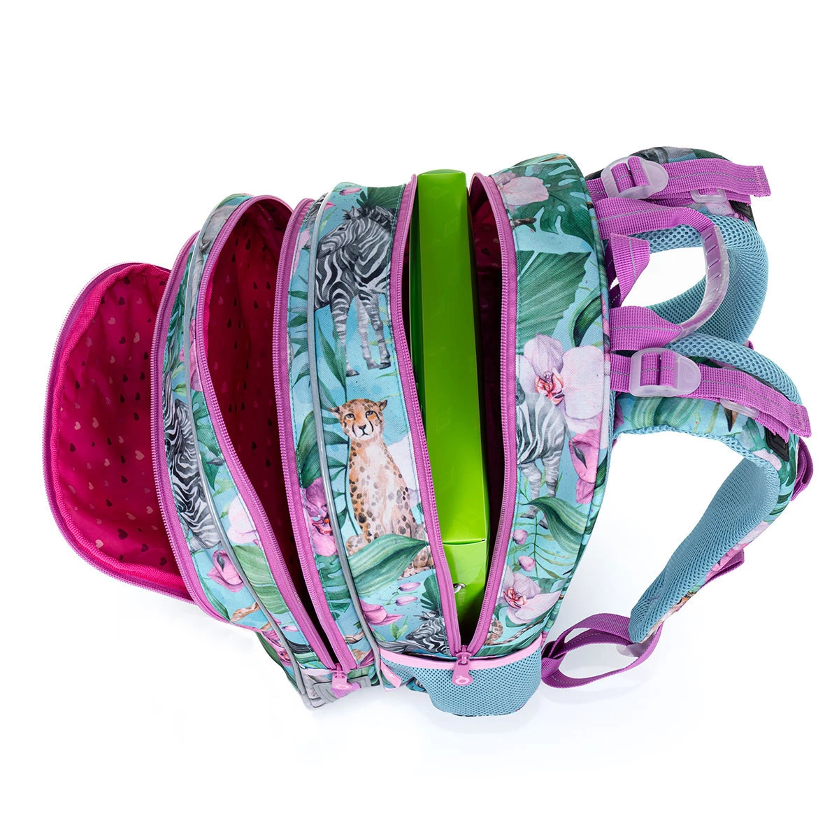 Großes Schulset Topgal ELLY 23004 G - Schulrucksack + Federmäppchen + Schuhbeutel + Regenhülle 14 Großes Schulset Topgal ELLY 23004 G - Schulrucksack + Federmäppchen + Schuhbeutel + Regenhülle – Bild 14