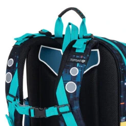 Großes Schulset Topgal ENDY 23012 B - Schulrucksack + Federmäppchen + Schuhbeutel + Regenhülle -Topgal 81013