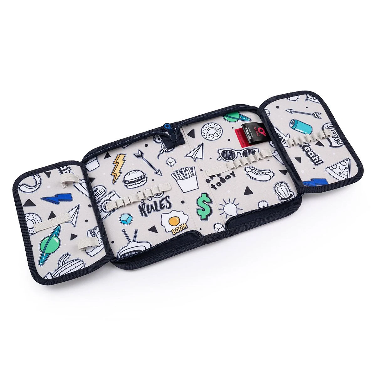 Großes Schulset Topgal KIMI 23020 B - Schulrucksack + Federmäppchen + Schuhbeutel + Regenhülle 19 Großes Schulset Topgal KIMI 23020 B - Schulrucksack + Federmäppchen + Schuhbeutel + Regenhülle – Bild 19